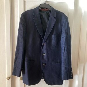 J. Crew Midnight Blue Men's Blazer with Vest